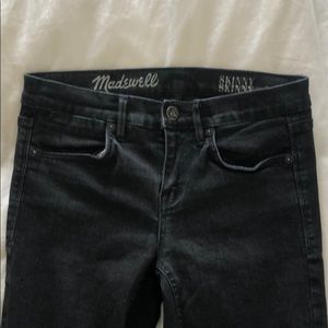 Madewell Black Skinny Skinny Jeans 25x32